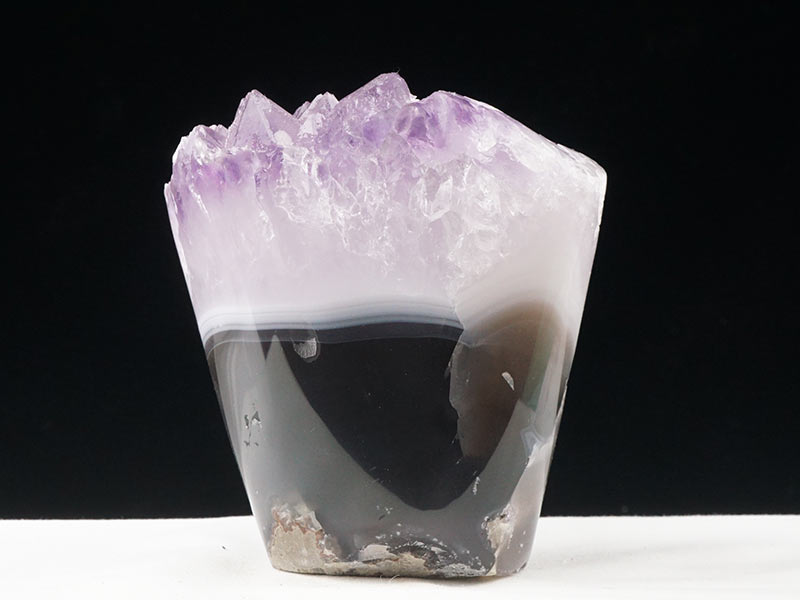 フラワーアメジストクラスター ウルグアイ産 花型 amethyst 原石 一点物 282-579
