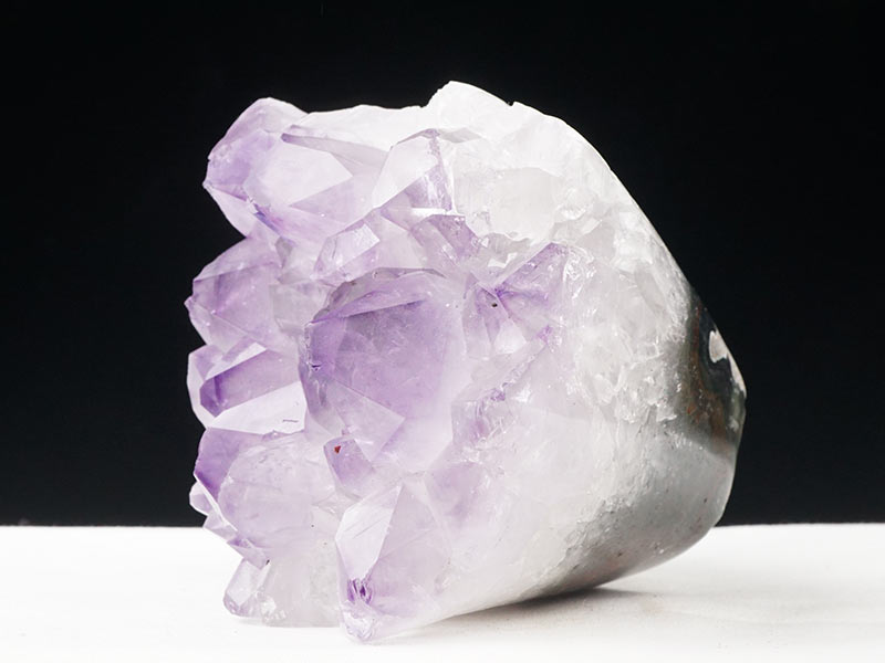 アメジスト クラスター 原石 ウルグアイ産 花型 フラワー amethyst 一点物 282-580