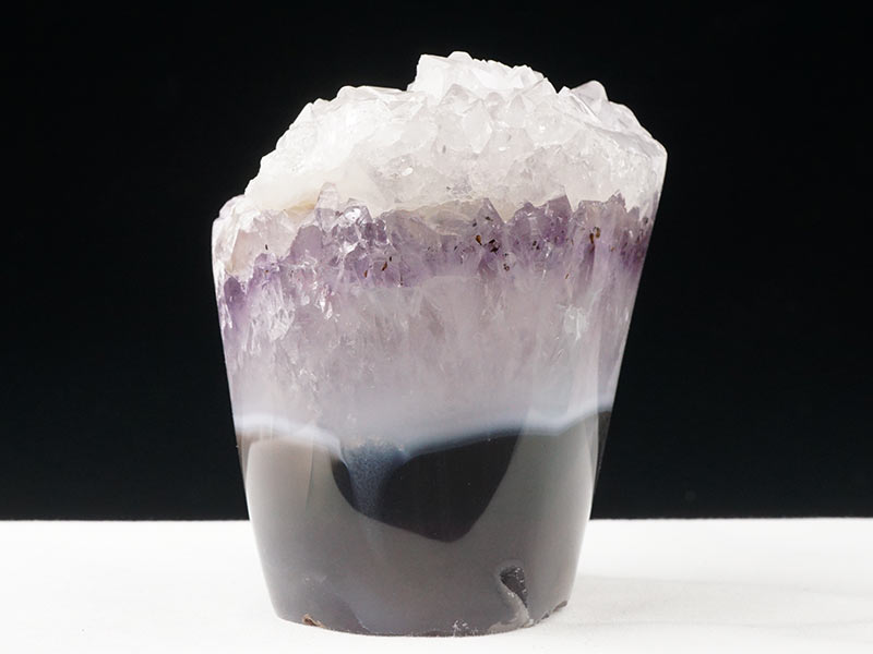 アメジスト クラスター 原石 ウルグアイ産 花型 フラワー amethyst 一点物 282-582