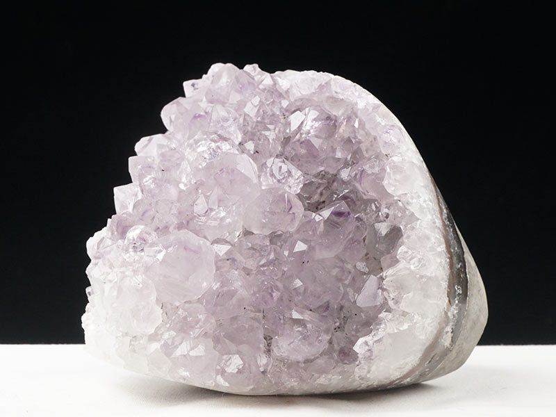 フラワーアメジストクラスター ウルグアイ産 花型 amethyst 原石 一点物 282-583