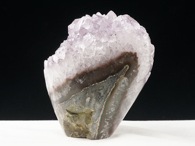 フラワーアメジストクラスター ウルグアイ産 花型 amethyst 原石 一点物 282-583