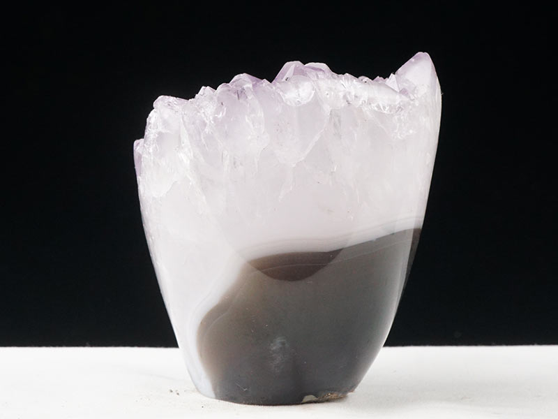 アメジスト クラスター 原石 ウルグアイ産 花型 フラワー amethyst 一点物 282-585