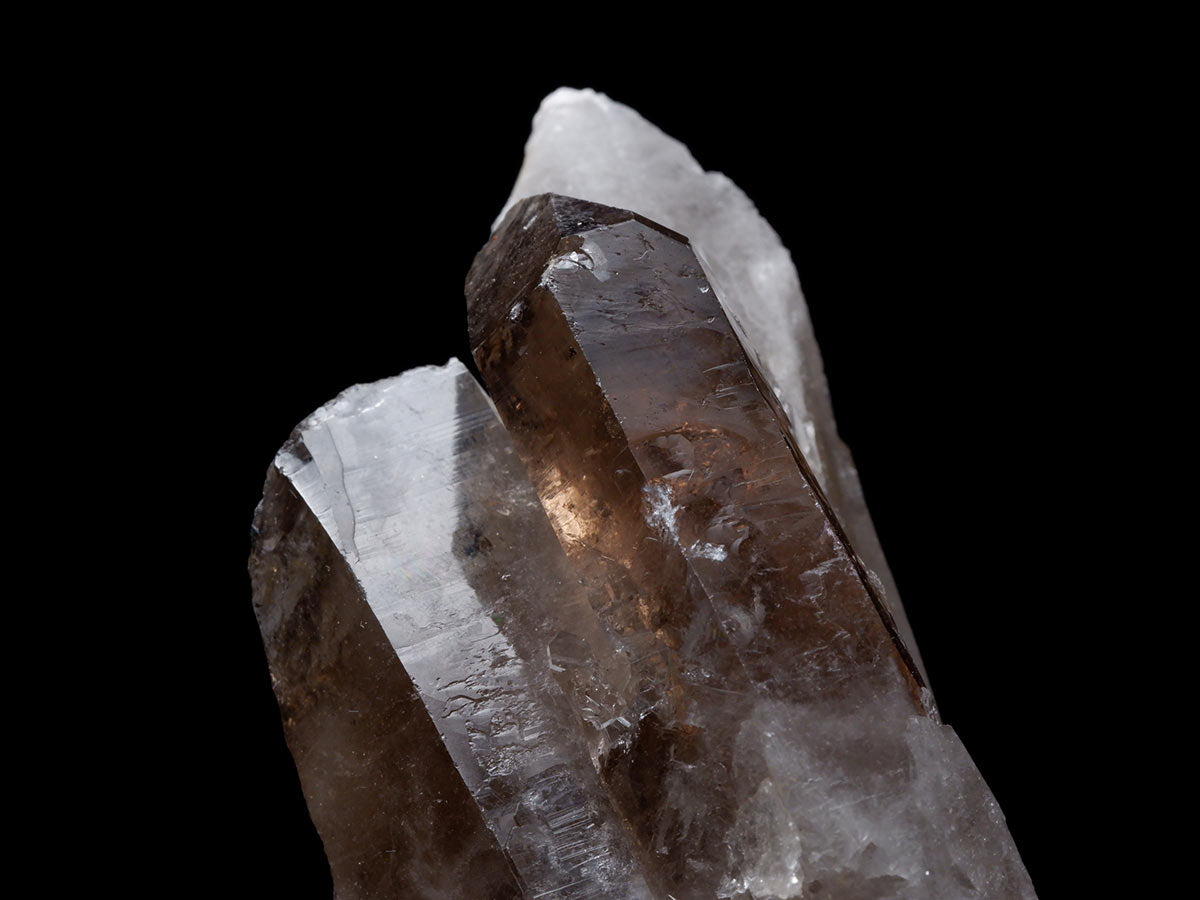 スモーキークォーツ クラスター ブラジル産 モリオン 黒水晶 原石 一点物 282-683