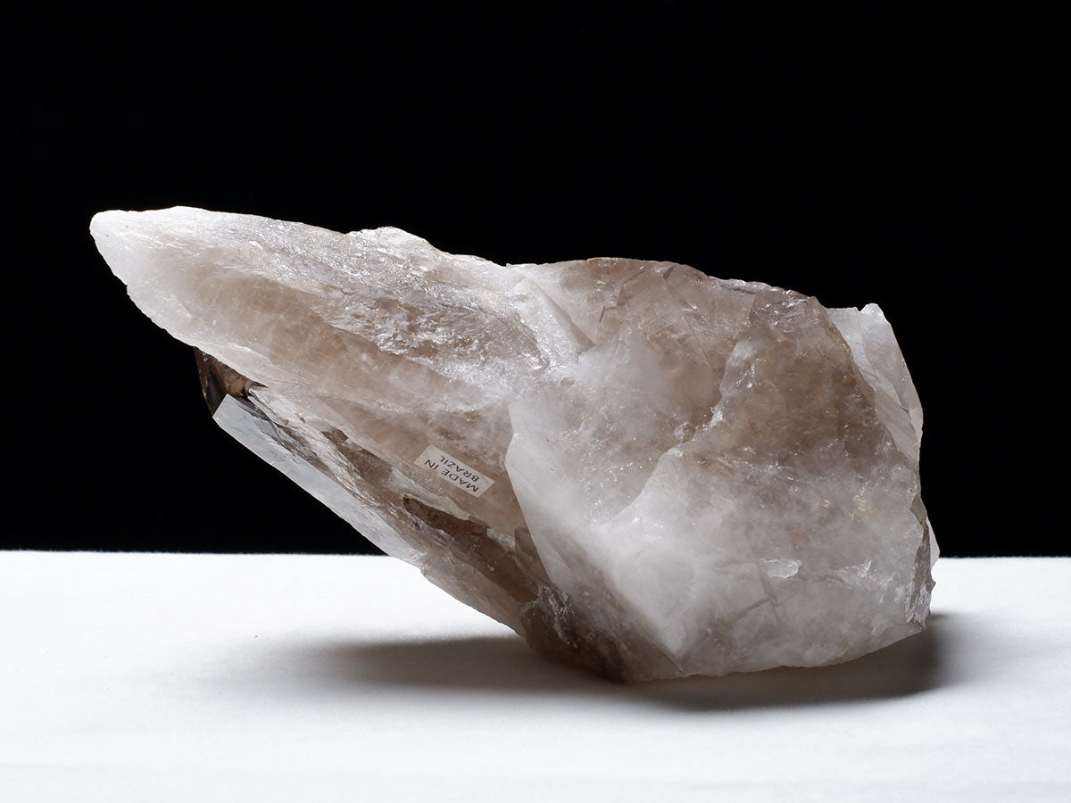 スモーキークォーツ クラスター ブラジル産 モリオン 黒水晶 原石 一点物 282-683