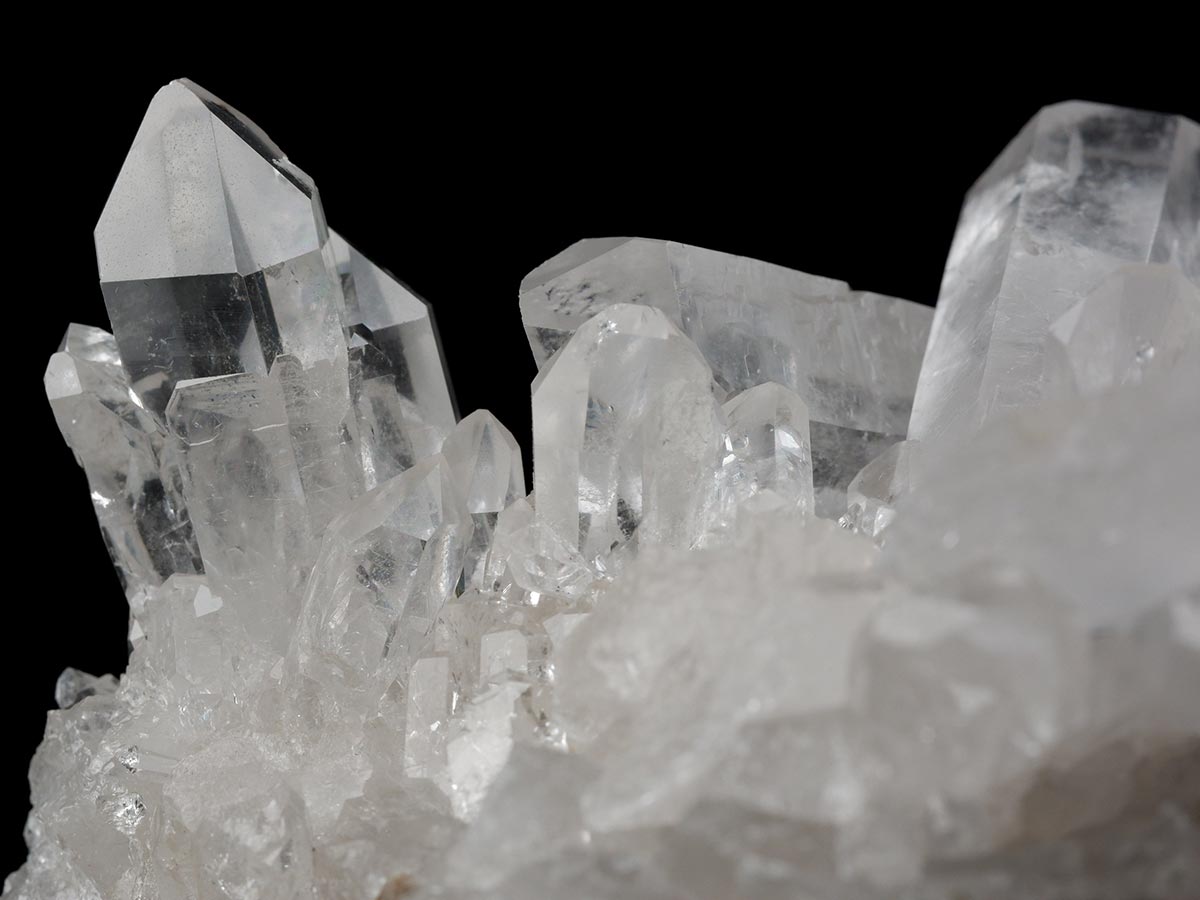 水晶クラスター アーカンソー産 原石 一点物 282-703