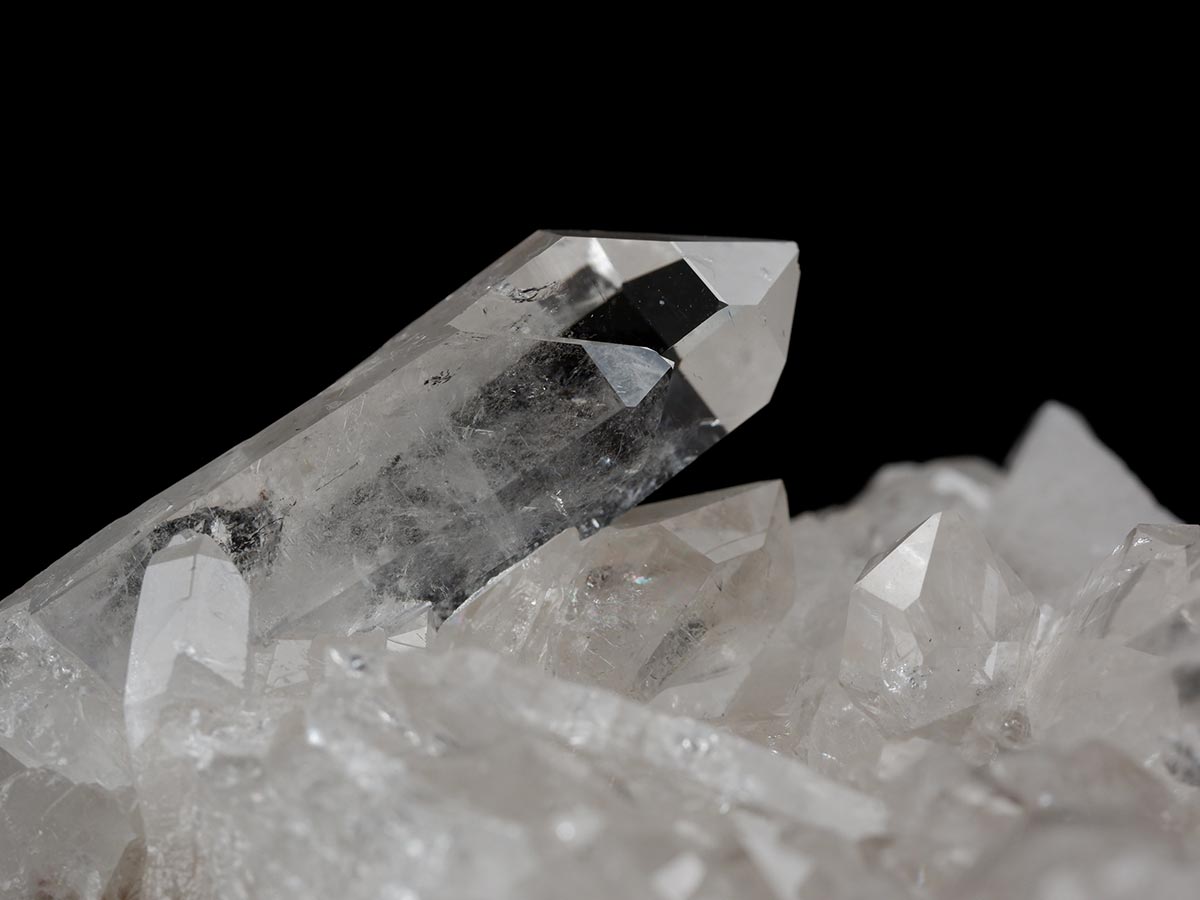 1.4Kg 水晶クラスター アーカンソー産 原石 一点物 282-708