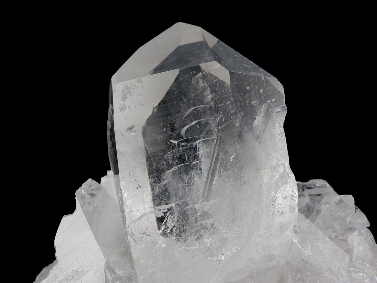 水晶クラスター アーカンソー産 原石 一点物 282-709