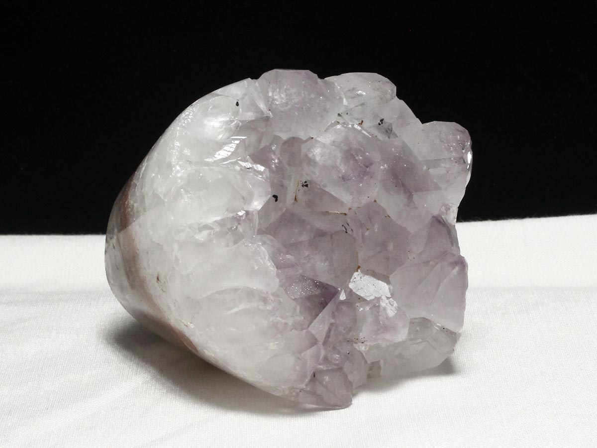 アメジストクラスター 原石 ウルグアイ産 花型 フラワー amethyst 一点物 282-736