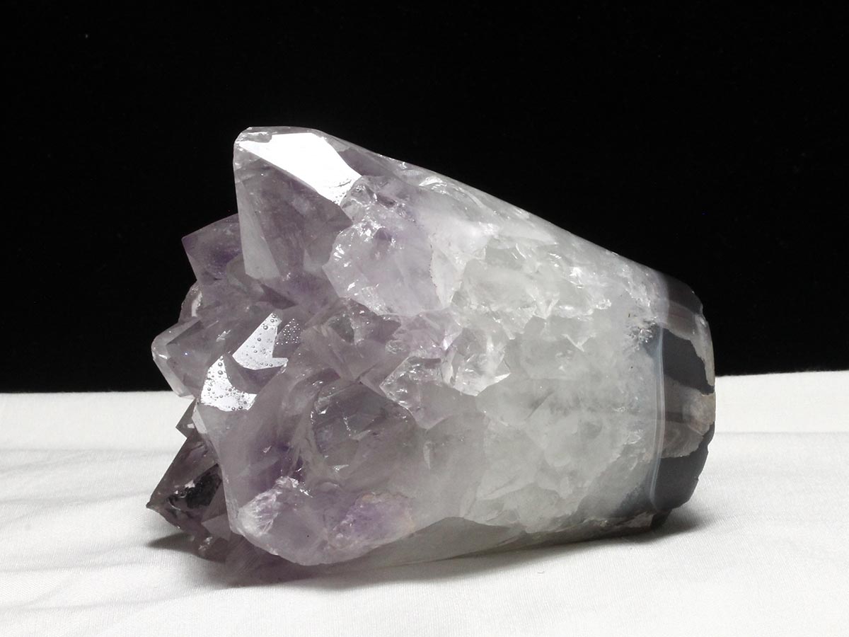 1Kg アメジストクラスター 原石 ウルグアイ産 花型 フラワー amethyst 一点物 282-740