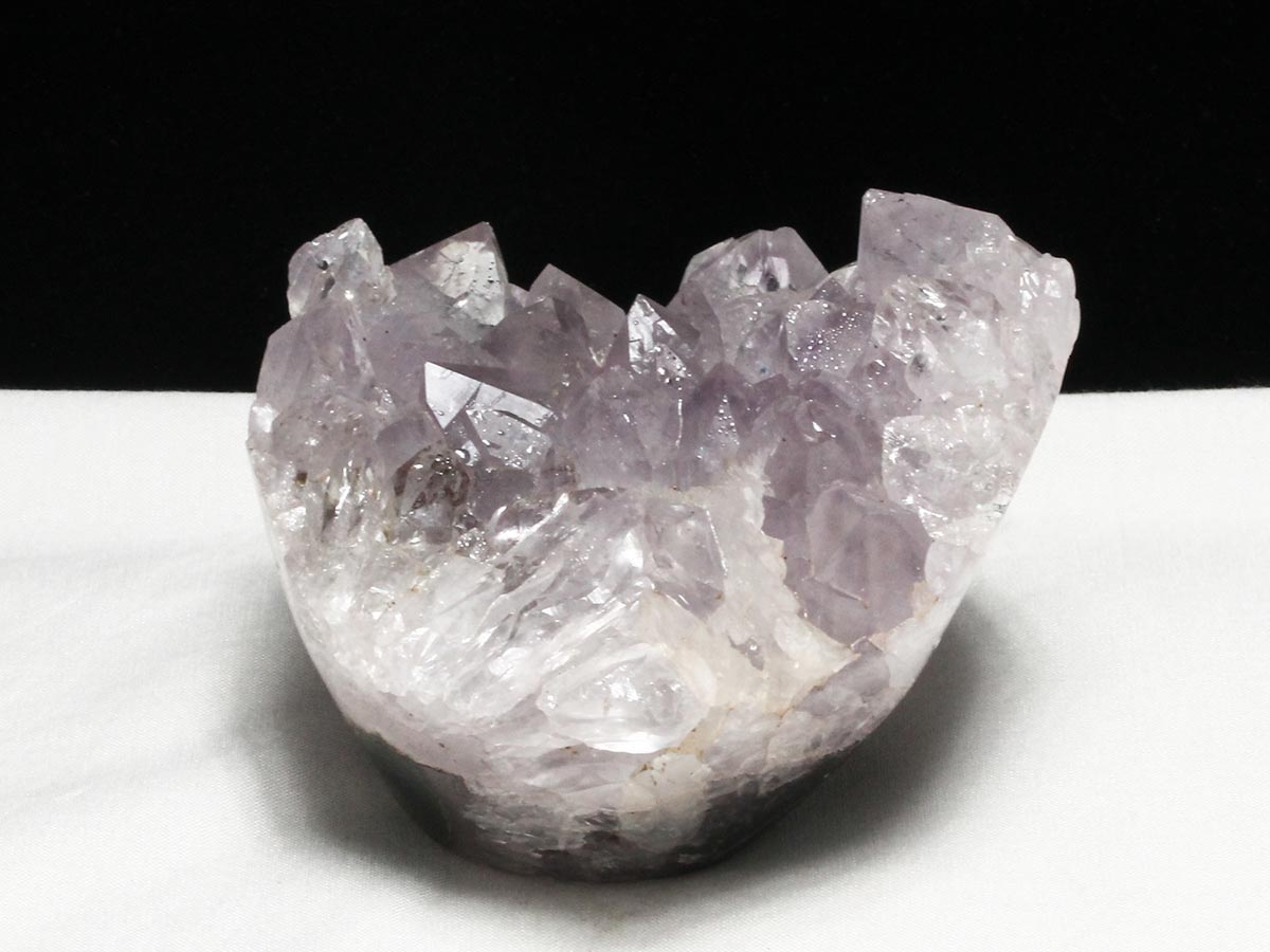 アメジストクラスター 原石 ウルグアイ産 花型 フラワー amethyst 一点物 282-741