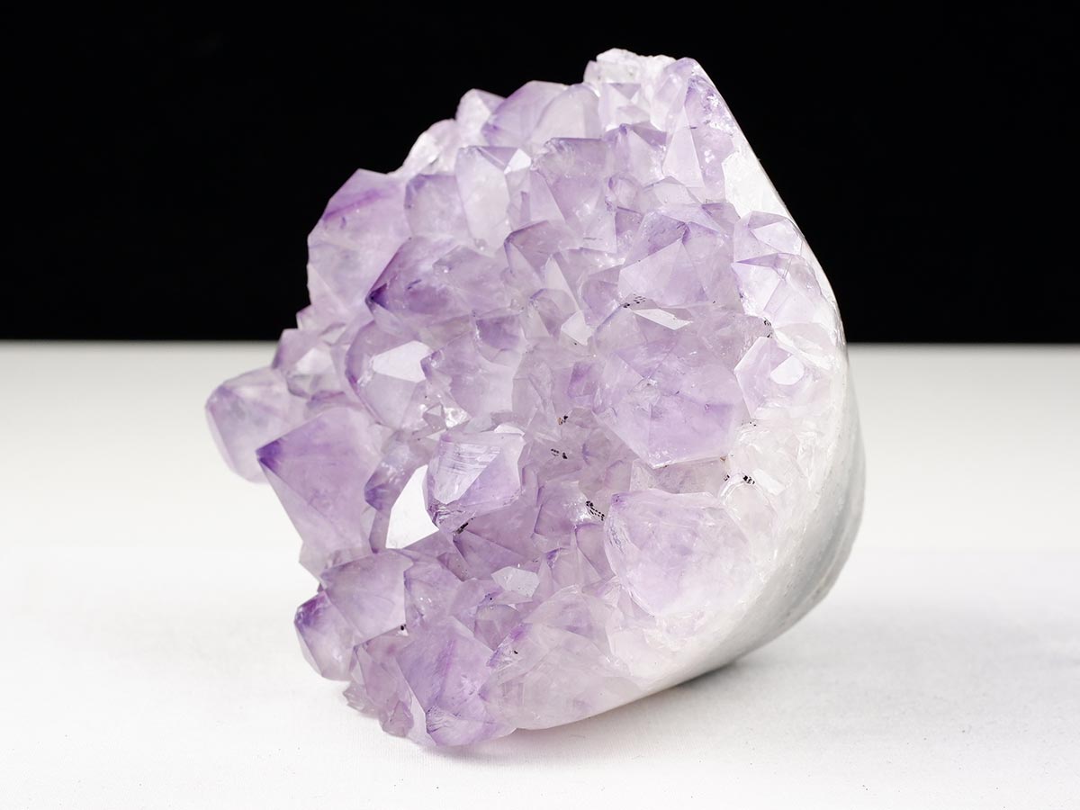 アメジストクラスター 原石 ウルグアイ産 花型 フラワー amethyst 一点物 282-756