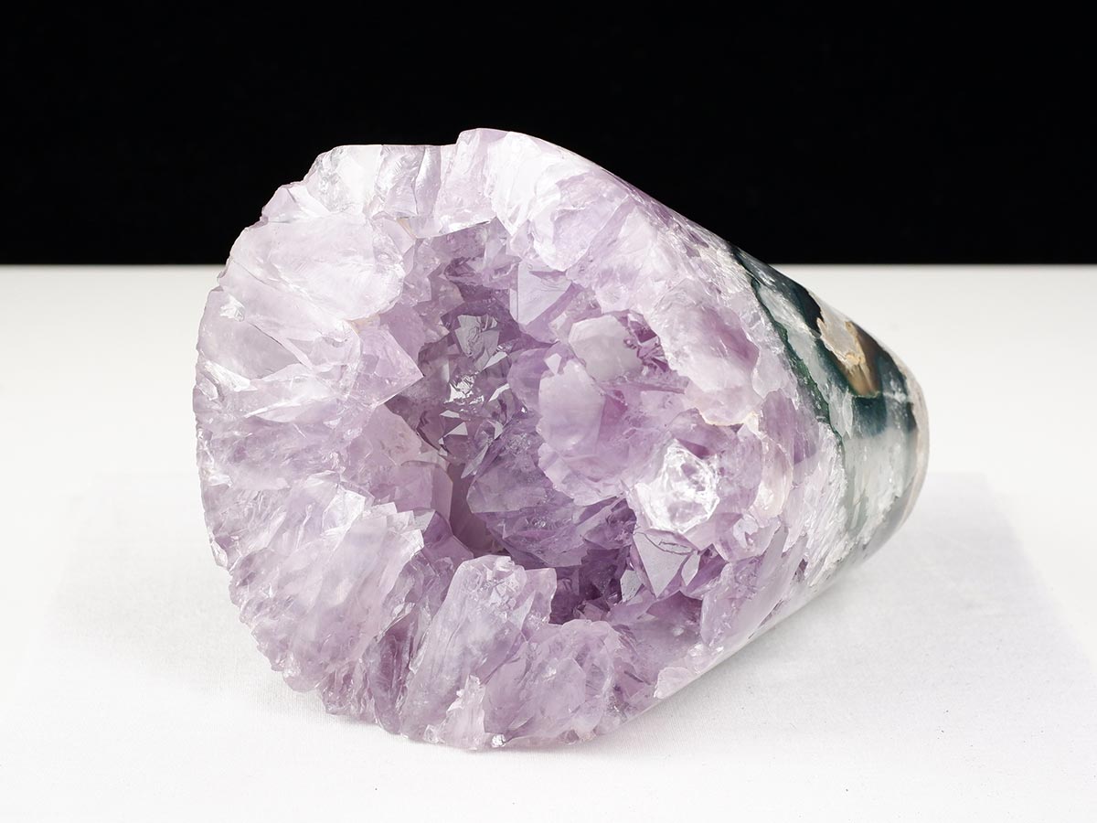 1.6Kg アメジストクラスター 原石 ウルグアイ産 花型 フラワー amethyst 一点物 282-757