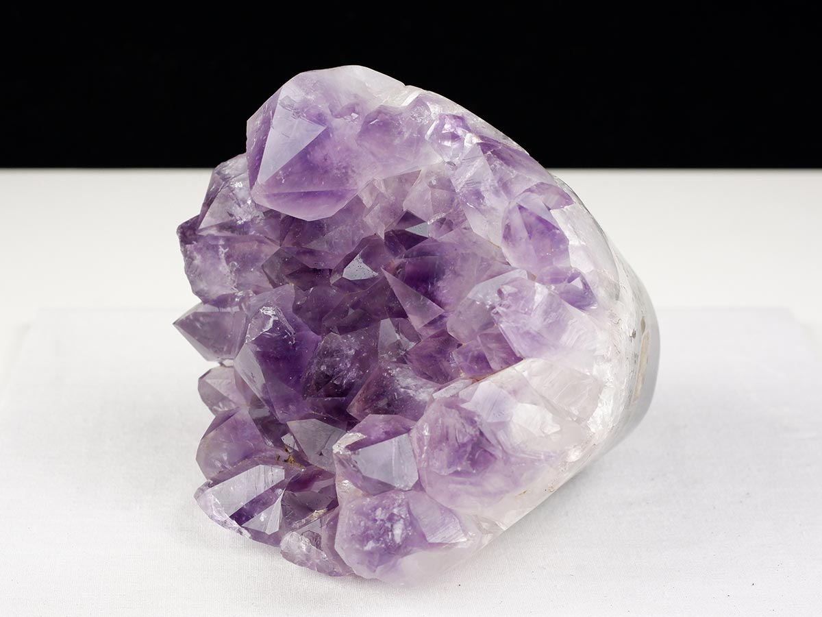 1Kg アメジストクラスター 原石 ウルグアイ産 花型 フラワー amethyst 一点物 282-762