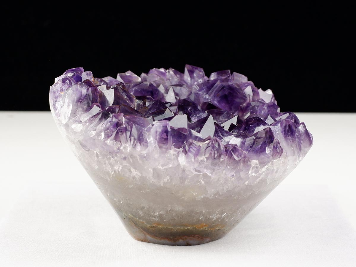 1.8Kg アメジストクラスター 原石 ウルグアイ産 花型 フラワー amethyst 一点物 282-764