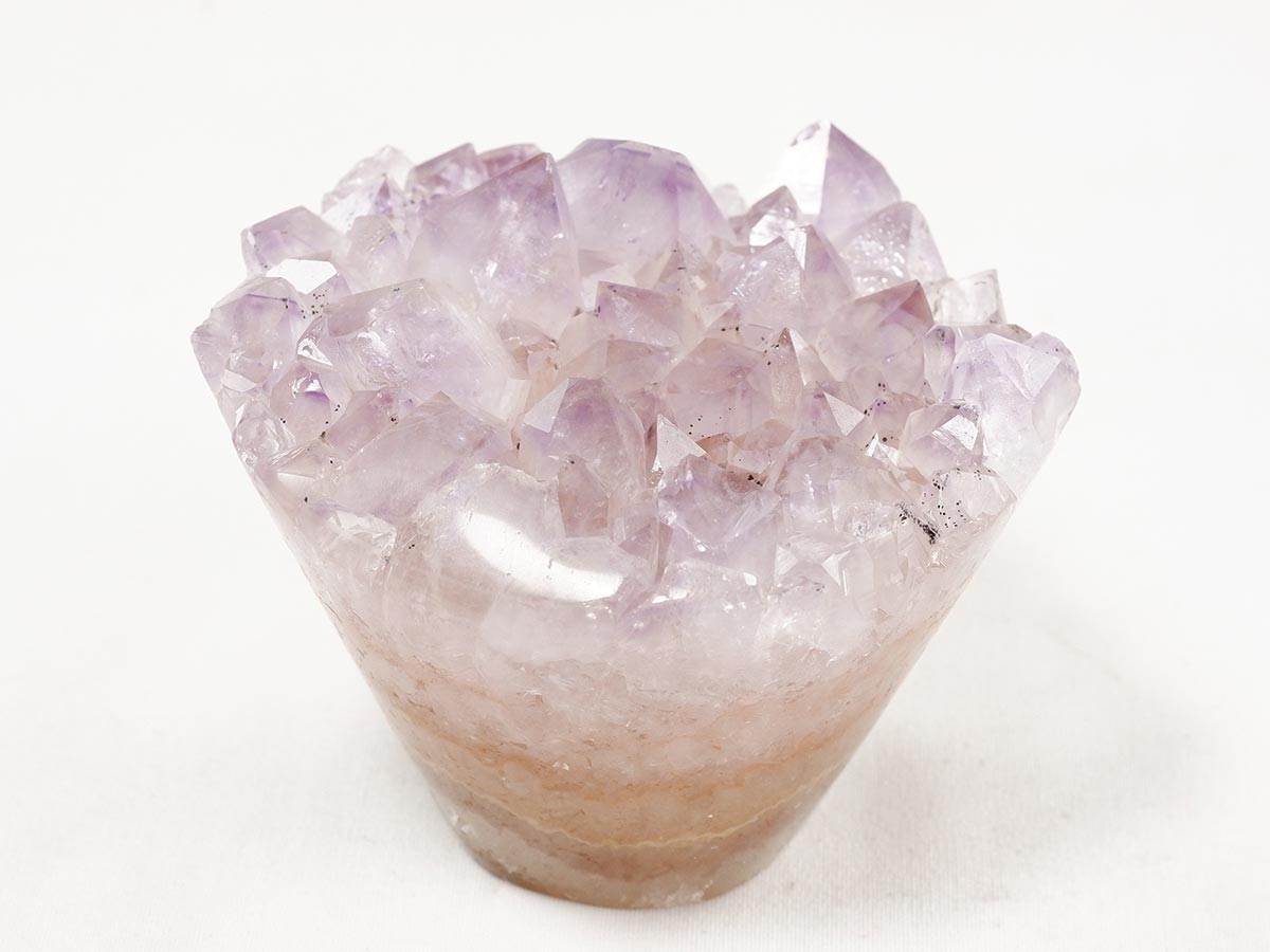 アメジスト クラスター ウルグアイ産 フラワーアメジスト 花型 原石 置物 amethyst 一点物 282-814