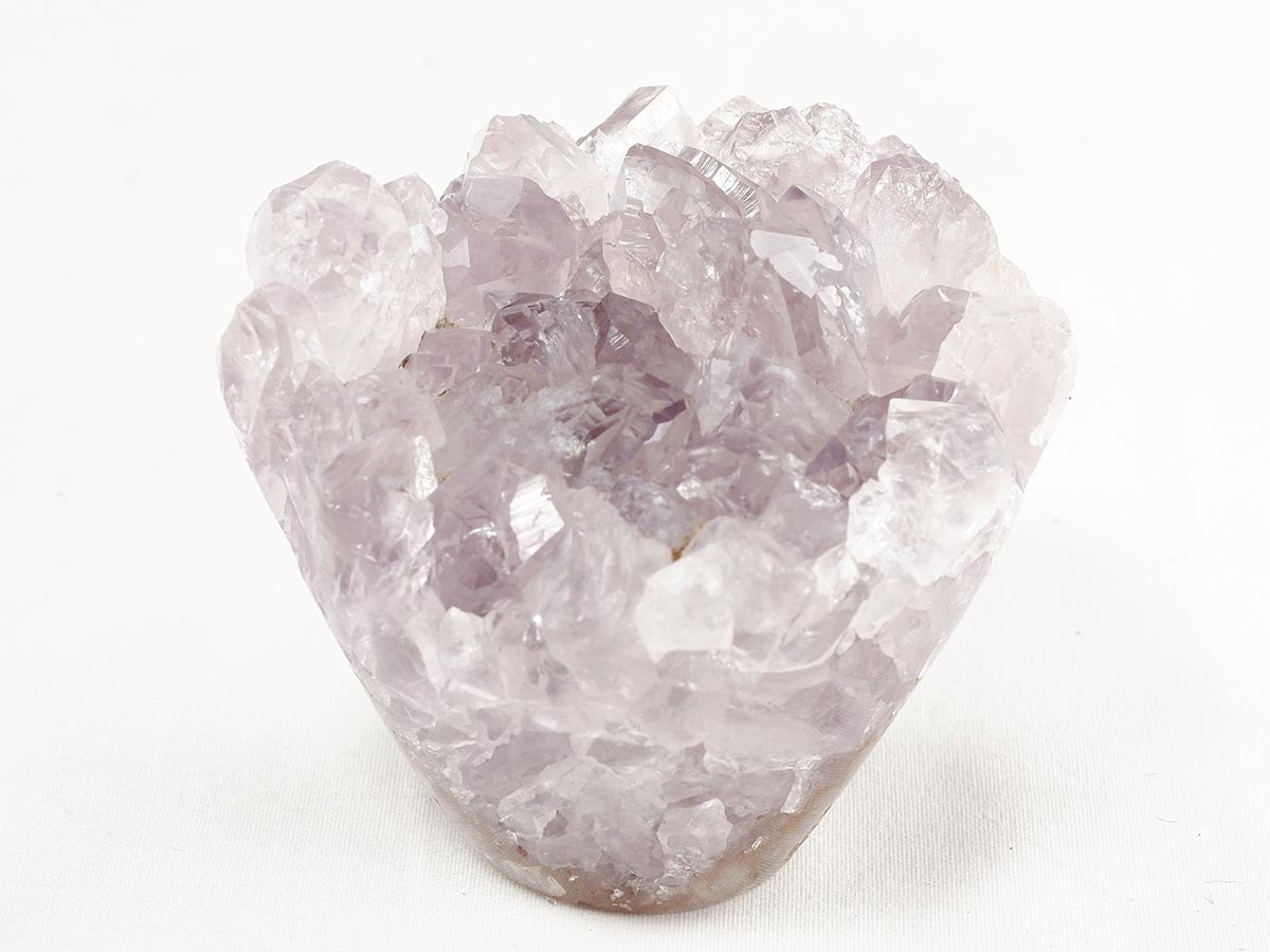 アメジスト クラスター ウルグアイ産 フラワーアメジスト 花型 原石 置物 amethyst 一点物 282-817