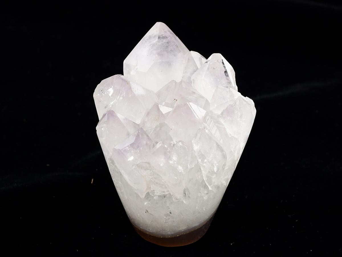 アメジスト クラスター ウルグアイ産 フラワーアメジスト 花型 原石 置物 amethyst 一点物 282-827