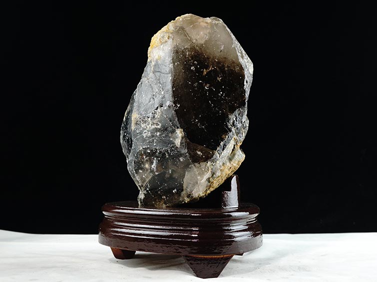 7.3Kg スモーキークォーツ 煙水晶 原石 虹入り 一点物 291-62