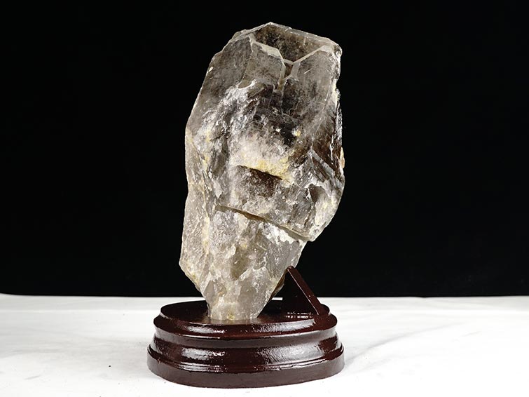 2.9Kg スモーキークォーツ 煙水晶 原石 虹入り 一点物 291-82