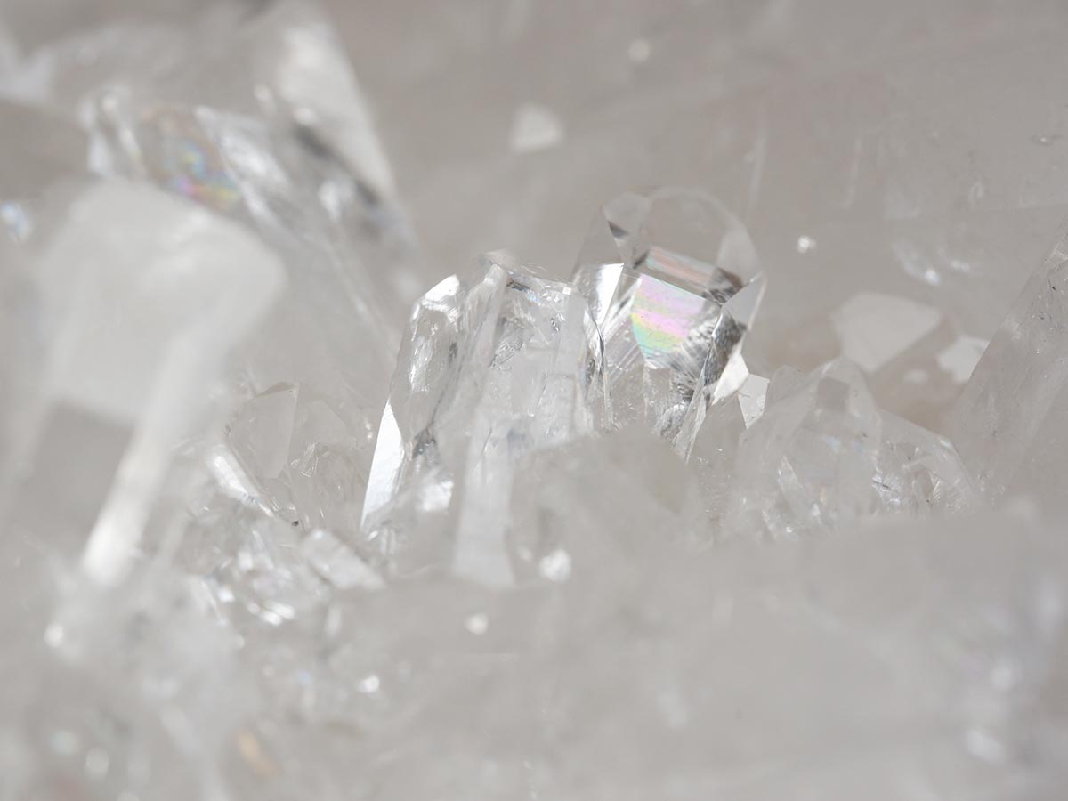 2.2Kg 水晶クラスター アーカンソー産 原石 一点物 292-48