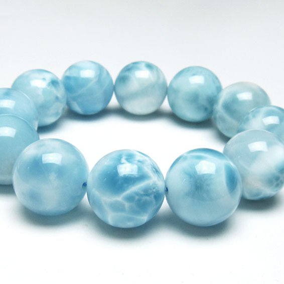 ラリマー ブレスレット 19mm 一点物 111-38060