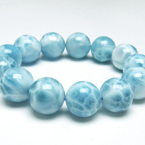 ラリマー ブレスレット 17mm 一点物 111-38069