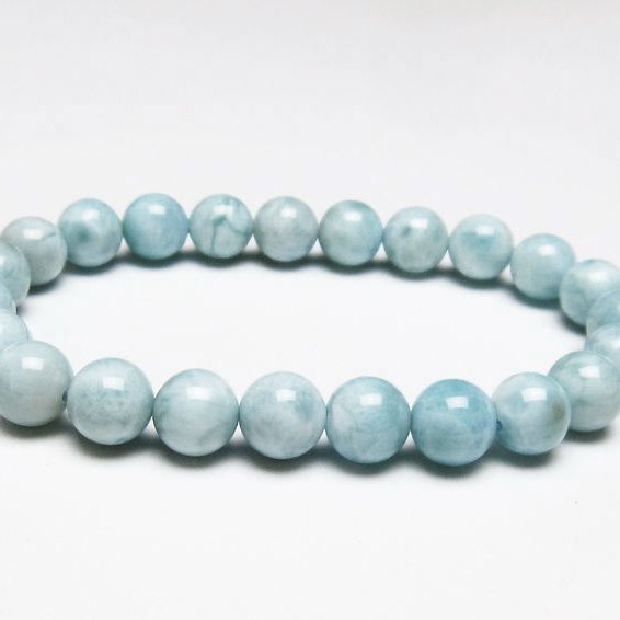 ラリマー ブレスレット 8mm 一点物 111-38142