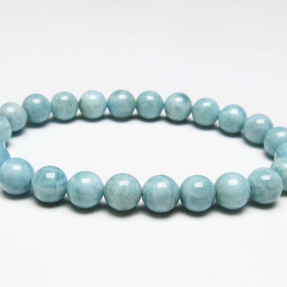 ラリマー ブレスレット 8mm 一点物 111-38204