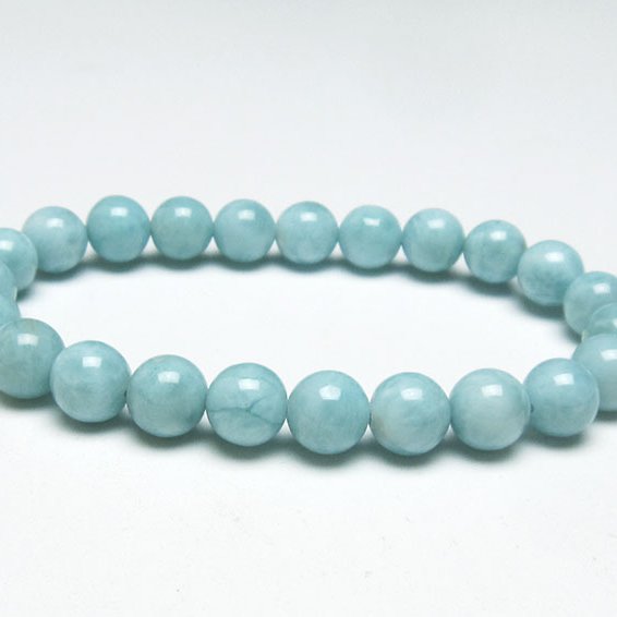 ラリマー ブレスレット 8mm 一点物 111-38259