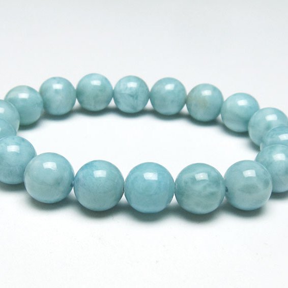 ラリマー ブレスレット 11mm 一点物 111-38276 [sold out] – 天然石