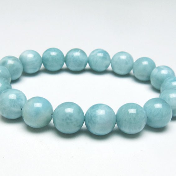 ラリマー ブレスレット 11mm 一点物 111-38287