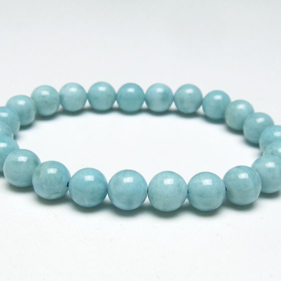 ラリマー ブレスレット 8mm 一点物 111-38307
