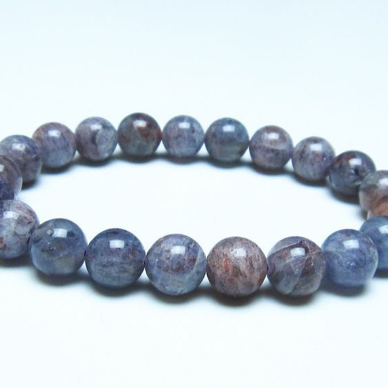 アイオライト ブレスレット 10mm 一点物 メール便可 [M便 1/10] 111