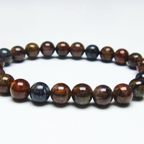 ピーターサイト ブレスレット 8mm ピータサイト ブレス 一点物 メール