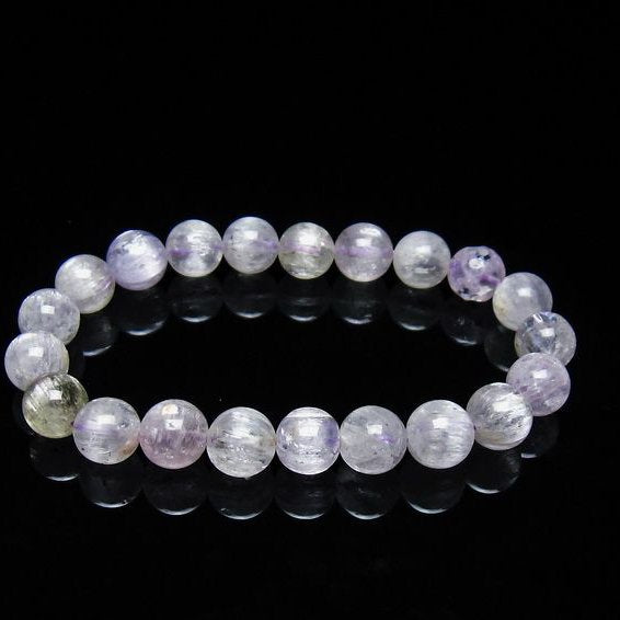 クンツァイト ブレスレット 9mm 一点物 111-40713 – 天然石