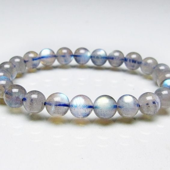 なつページ　ラブラドライト　ブレスレット　3点まとめ 楽天市場】ラブラドライト ブレスレット 8.2mm 16.5cm レディースS