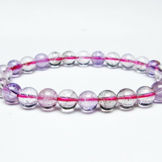 スーパーセブン　ブレスレット　セイクリッドストーン スーパーセブン ブレスレット セイクリッドセブン 7mm 一点物 メール便