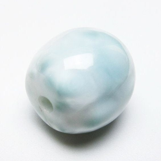 ラリマー パーツ ビーズ 穴あき アクセサリーパーツ ハンドメイド 一点 