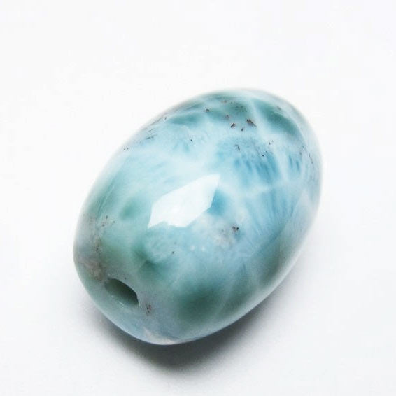 ラリマー パーツ ビーズ 穴あき アクセサリーパーツ ハンドメイド 一点物 112-11372