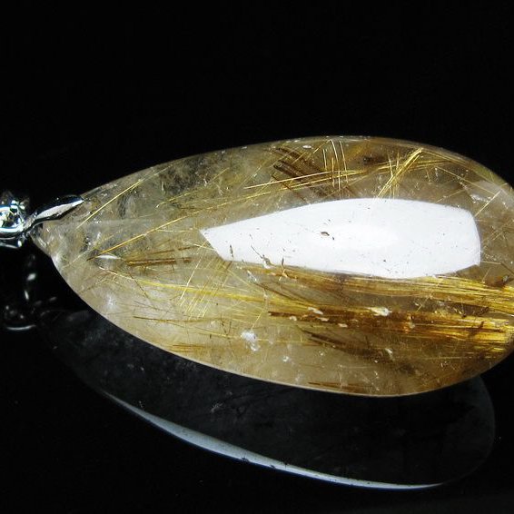 タイチンルチルクォーツ ペンダント タイチンルチルクォーツ ペンダント ルチルクォーツ ペンダントトップ