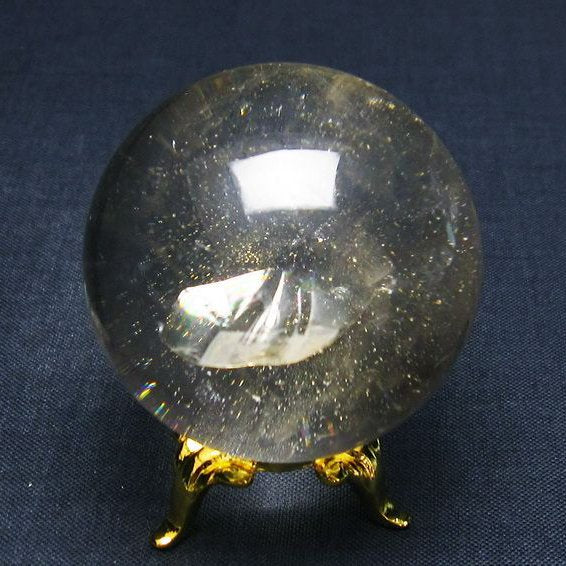 水晶 丸玉 43mm 水晶玉 一点物 141-6102