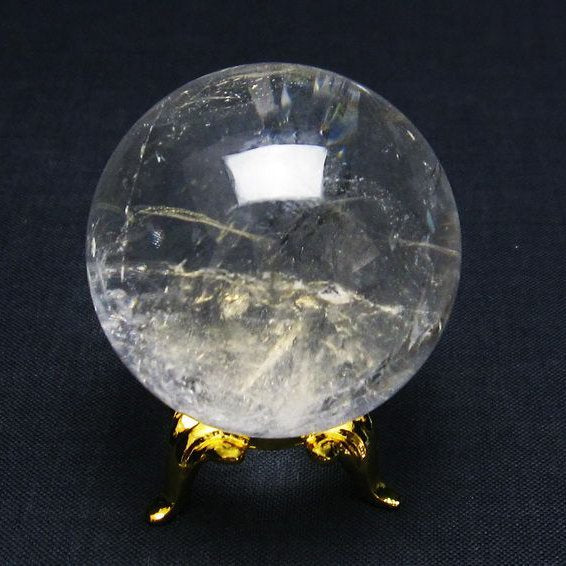 水晶 丸玉 41mm 水晶玉 一点物 141-6105