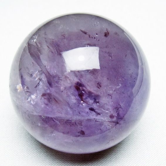 アメジスト 丸玉 44mm スフィア amethyst 置物 一点物 141-7311