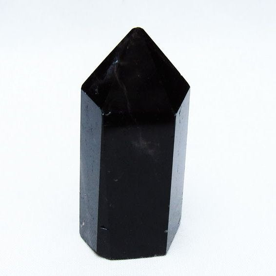 黒水晶 モリオン 六角柱 ポイント 142-10655[sold out] – 天然石
