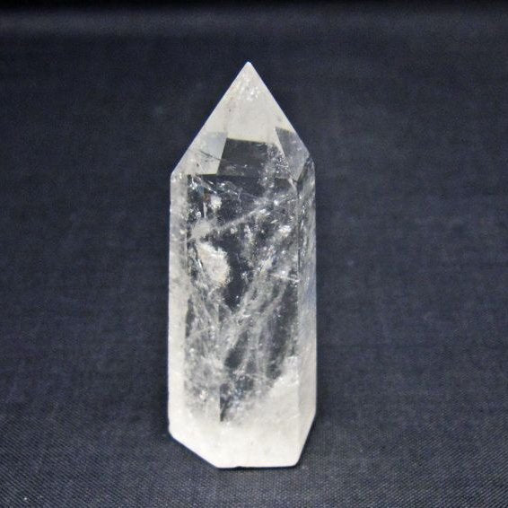 水晶 六角柱 ポイント 置物 一点物 142-10964 – 天然石
