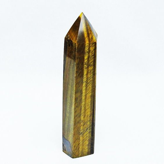 イエロータイガーアイ 六角柱 ポイント 一点物 142-9842 – 天然石