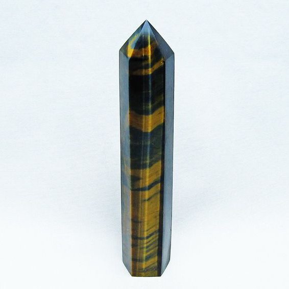 ミックスタイガーアイ 六角柱 ポイント 一点物 142-9890