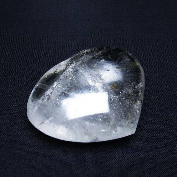 水晶 ハート 置物 一点物 145-1312