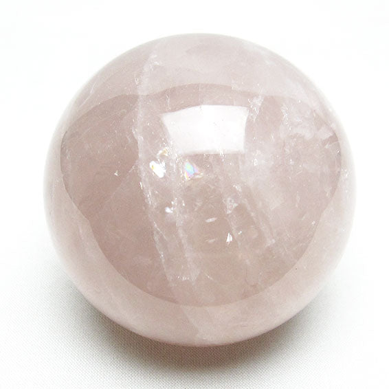 ローズクォーツ 丸玉 72mm スフィア 置物 原石 一点物 151-6385 [sold