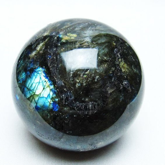 ラブラドライト 丸玉 64mm スフィア 一点物 151-6730